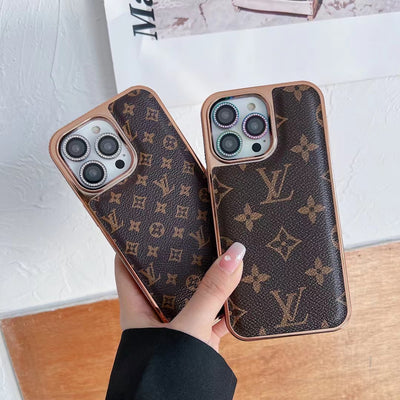 Chic LV Monogram iPhone Case – Premium Luxury Style