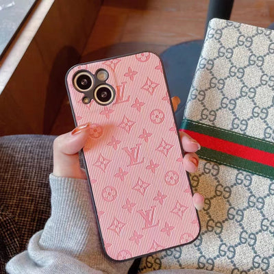 LV-Inspired Embossed Monogram Phone Case Collection