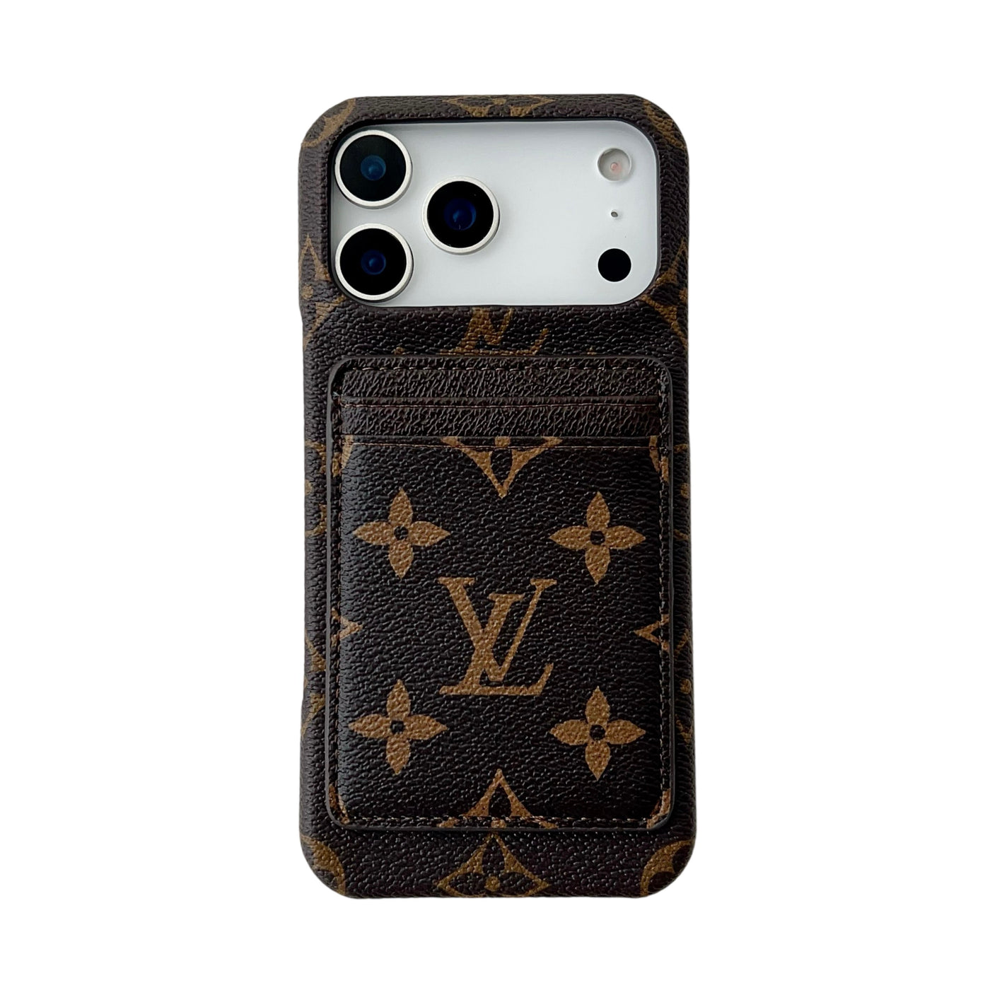 Luxury Monogram Wallet iPhone Case