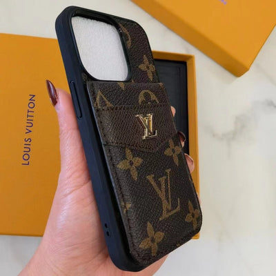 Elegant LV Monogram iPhone case from Trendhypecase™