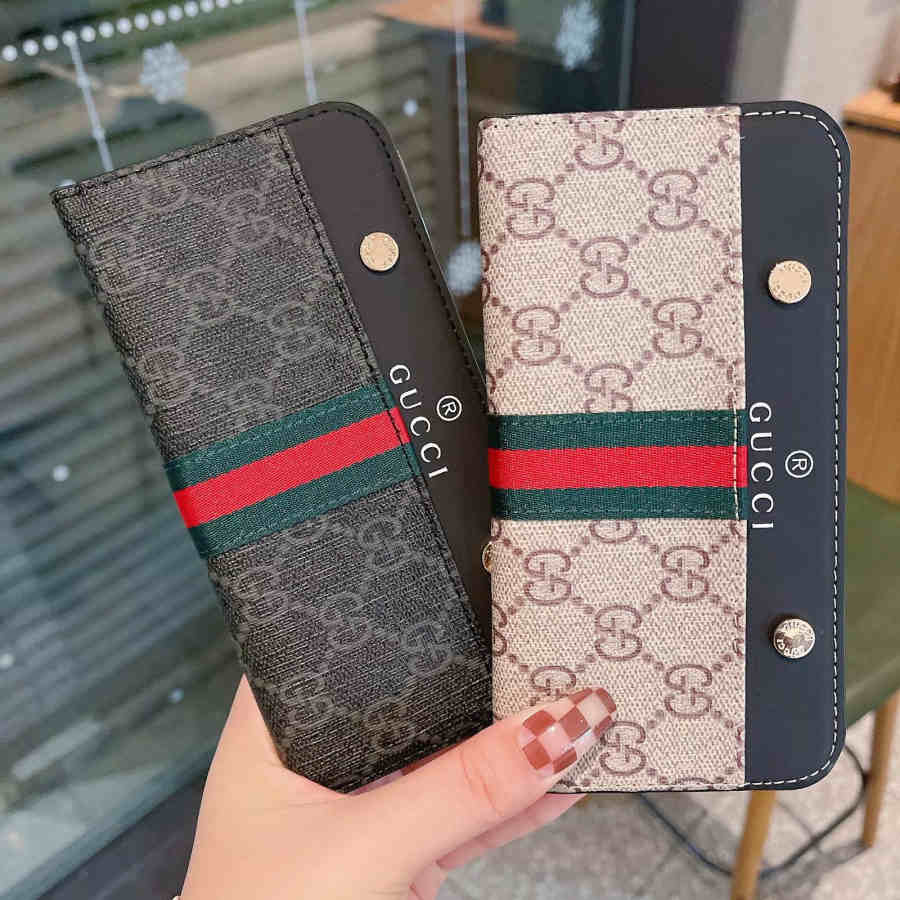 Stylish LV iPhone case with convenient card holder