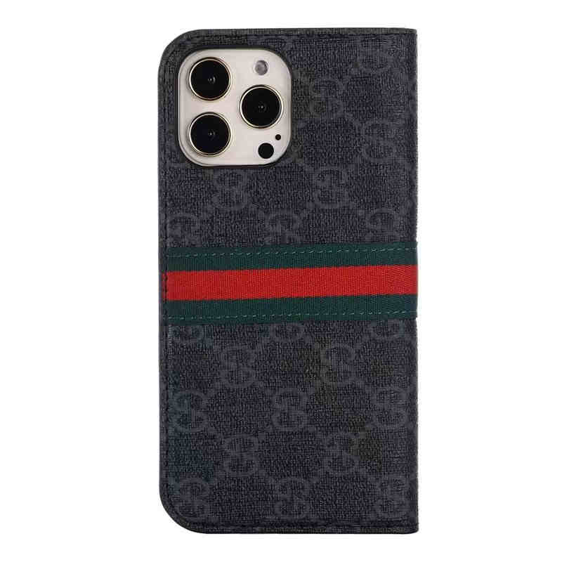 LV & GG iPhone Case: Sleek Design with Integrated Card Holder