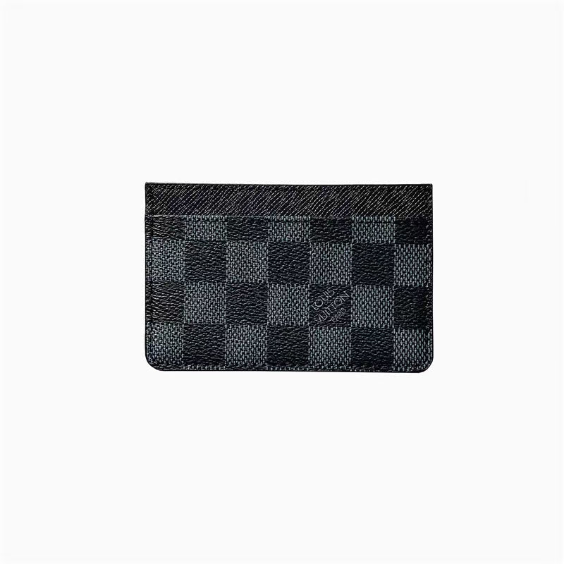 Premium LV Slim Wallet - side profile