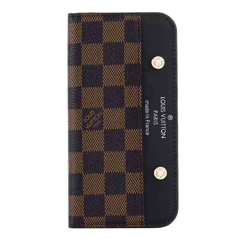 LV iPhone case with seamlessly integrated card slot