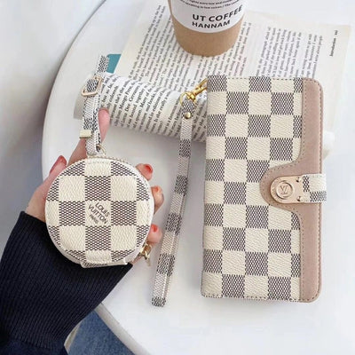 Stylish card holder integrated into designer iPhone case