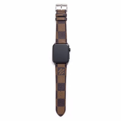 Sophisticated Louis Vuitton monogram Apple Watch band