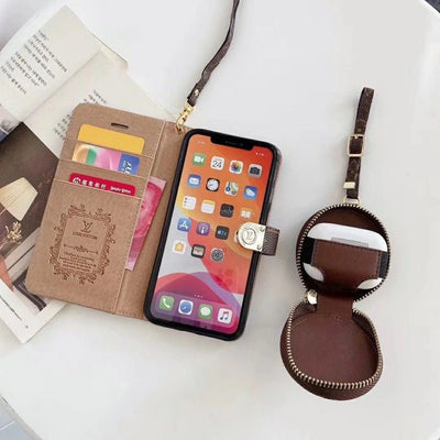 Stylish card holder integrated into designer iPhone case