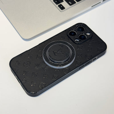 Luxury LV MagSafe Phone Case with Monogram Pattern