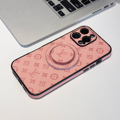 Luxury LV MagSafe Phone Case with Monogram Pattern