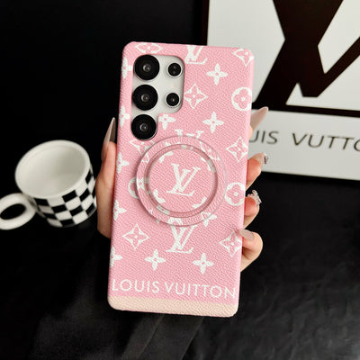 Luxury LV Samsung Case with MagSafe & Ring