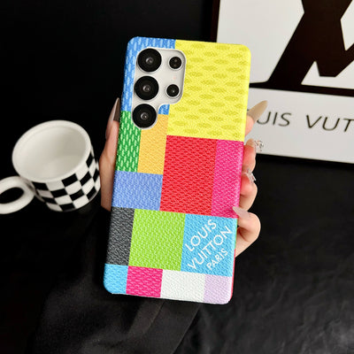 Luxury LV Samsung Case with MagSafe & Ring