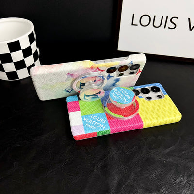 Luxury LV Samsung Case with MagSafe & Ring