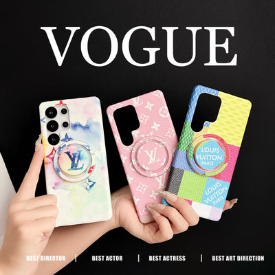 Luxury LV Samsung Case with MagSafe & Ring