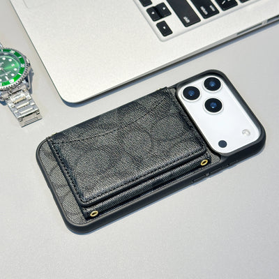 Luxury Classic Monogram Wallet iPhone Case