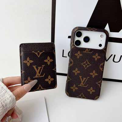 Luxury Monogram Wallet iPhone Case