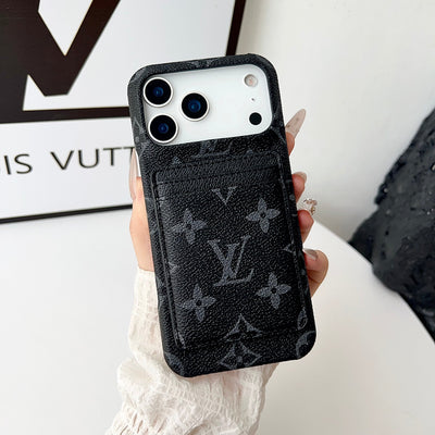 Luxury Monogram Wallet iPhone Case