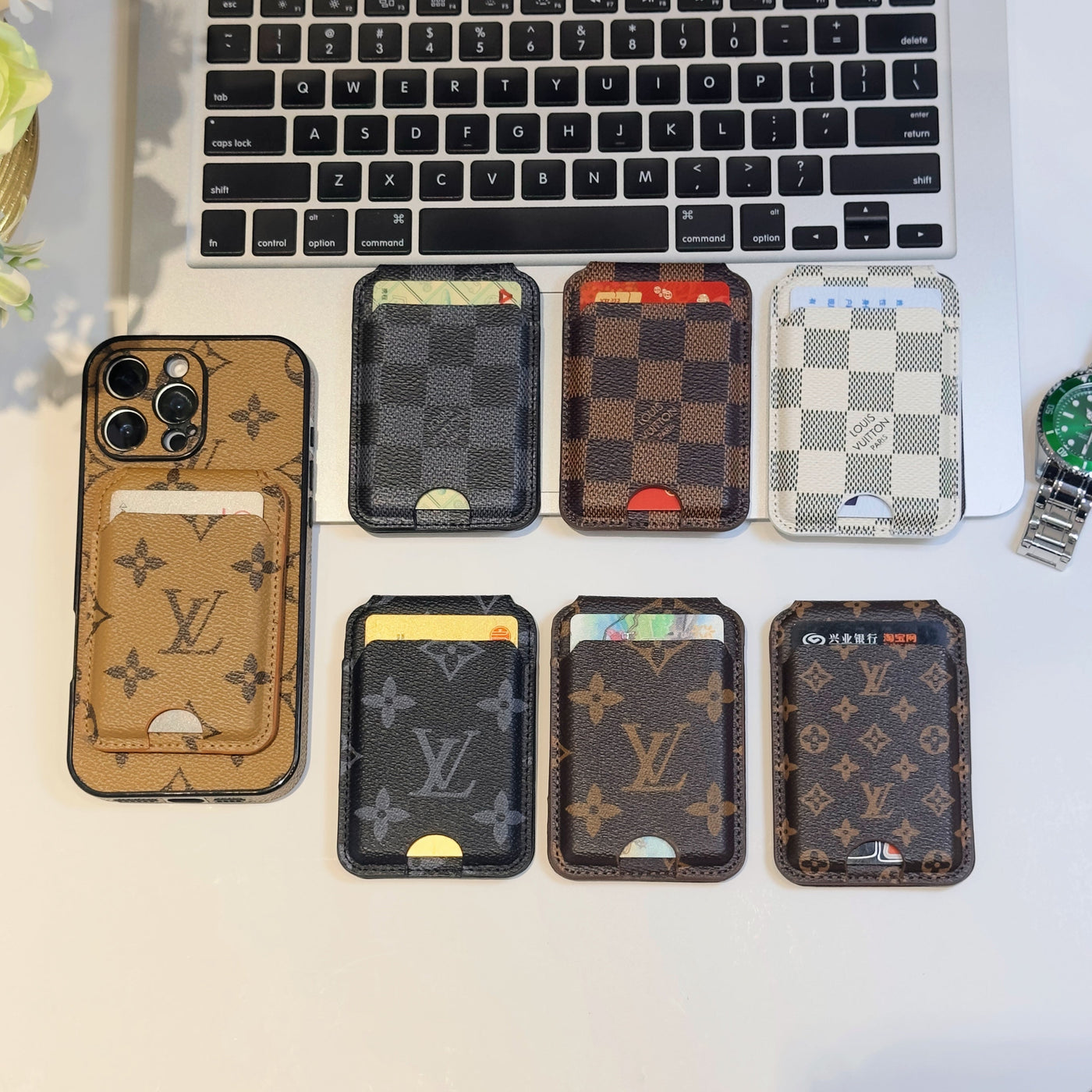 Luxury Lv Monogram Card Holder Collection