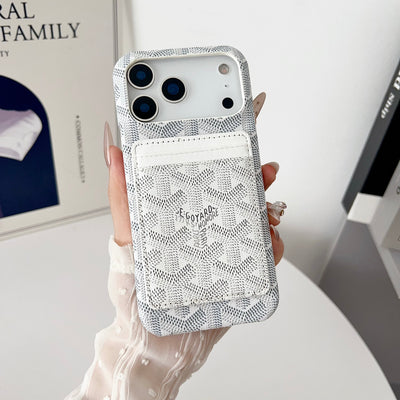 Luxury GY iPhone Wallet Case with MagSafe & Card Holder