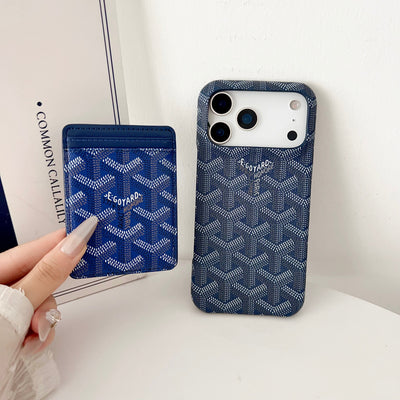Luxury GY iPhone Wallet Case with MagSafe & Card Holder