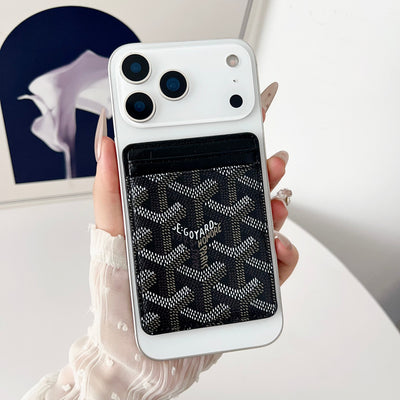 Luxury GY iPhone Wallet Case with MagSafe & Card Holder