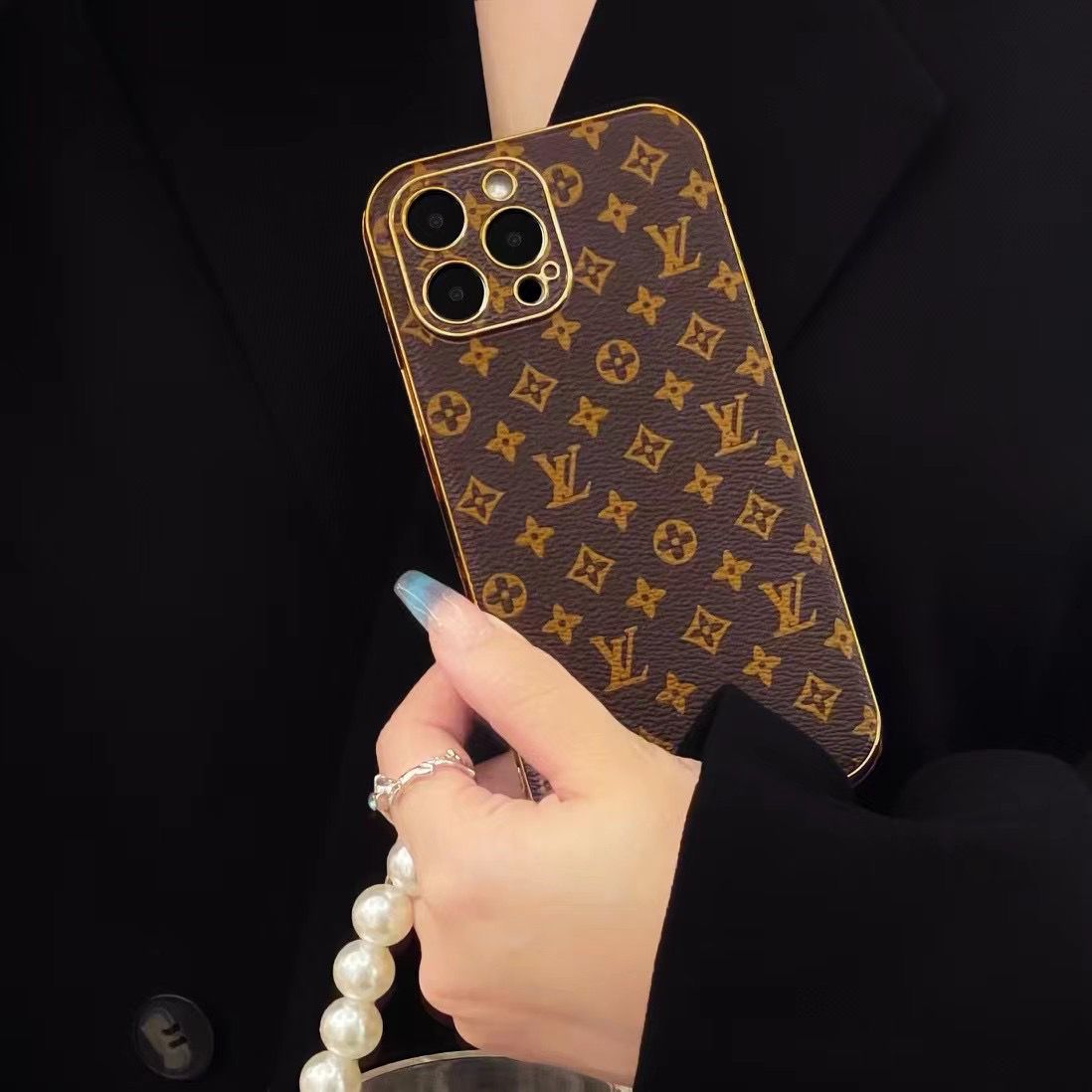 LV Monogram iPhone Case - Sophisticated Elegance