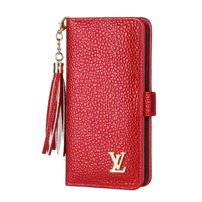 LV Signature Wallet Phone Case with Card Slot