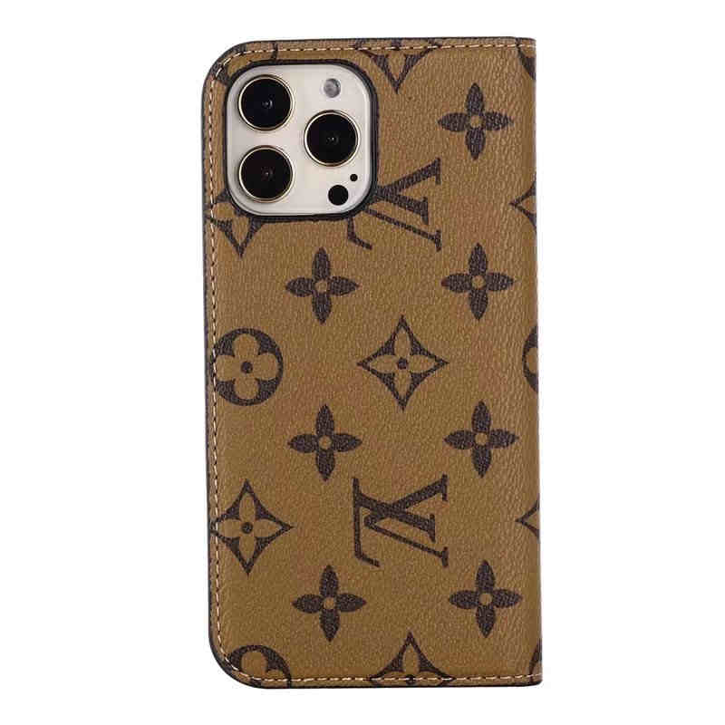 LV & GG iPhone Case: Sleek Design with Integrated Card Holder