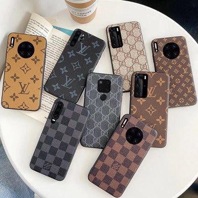 Elegant LV Supreme Burberry iPhone Case with premium craftsmanship