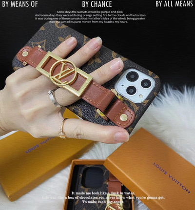 Fashionable LV iPhone case for elegant protection