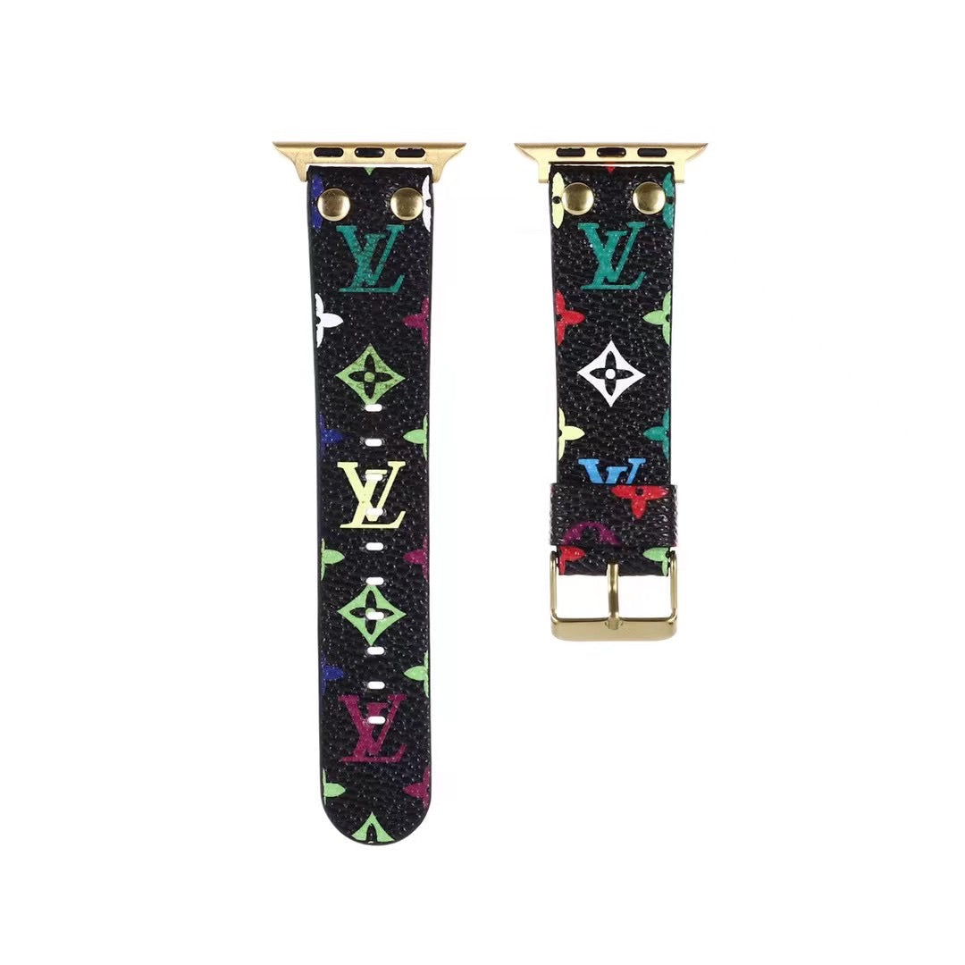 LV & GG Strap for Apple Watch Band in LV 38mm/40mm/41mm size