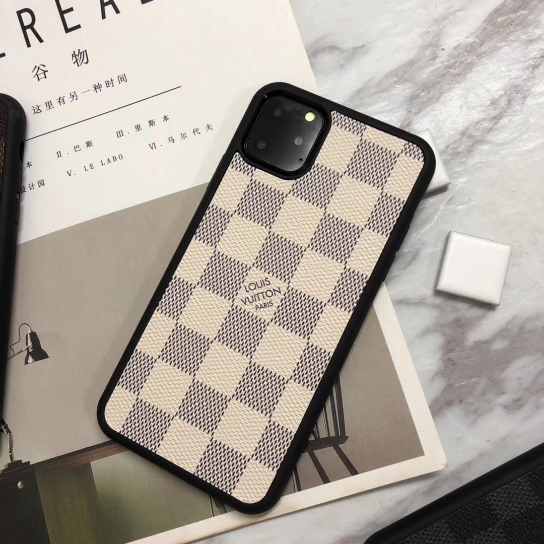 Elegant LV Supreme Burberry iPhone Case with premium craftsmanship