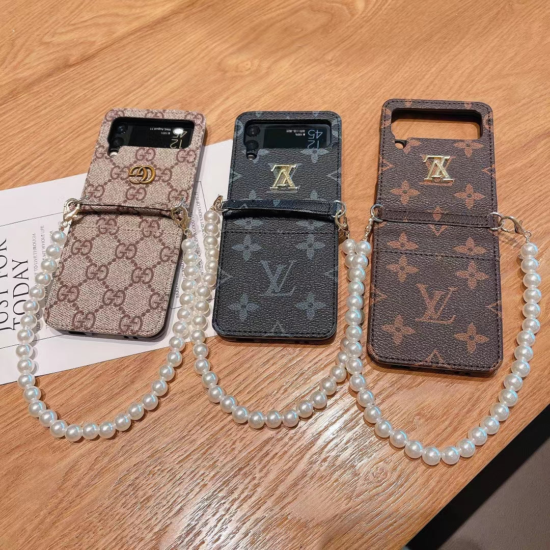 GG & LV Luxury Phone Case for Samsung Galaxy Z Flip Series