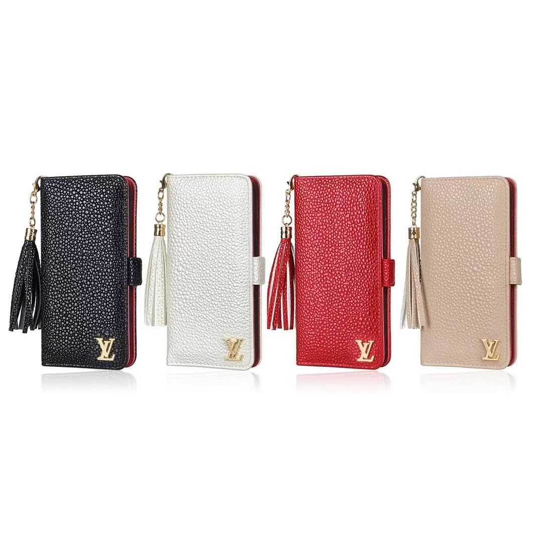 LV Signature Wallet Phone Case with Card Slot