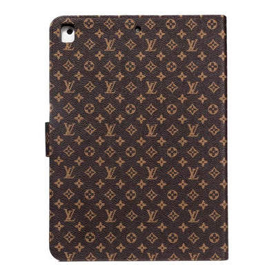 Trendy Luxury LV Monogram iPad Case with Card Holder