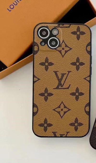 Elegant LV Monogram iPhone Case - The epitome of style and refinement